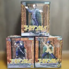 ゴールデンカムイ XrossLinkフィギュア 3種　新品未開封品