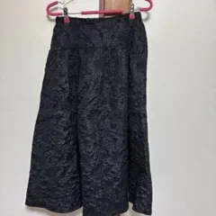 黒のフレアスカートのサムネイル