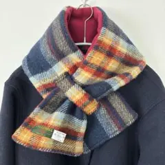 TWEEDMILL ツイードミル チェック マフラー イギリス製　毛100%