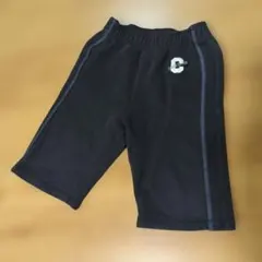 COMME CA ISM 黒 ハーフパンツ 120A