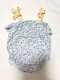 Petit main 花柄ロンパース 80cm