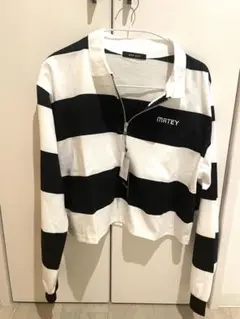 アベイル/ボーダーラガーシャツ/ポロシャツ/CHIP CLIP