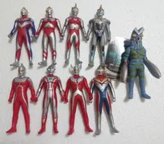 ウルトラマンフィギュア 8体セット ＋ バルタン星人