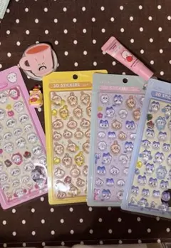 ちいかわ 3Dステッカー 4種セット