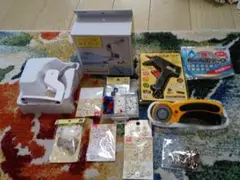 卓上プレス グルーガン ロータリーカッター 手芸用品セットのサムネイル