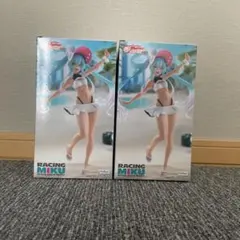 レーシングミク　プライズフィギュア2体セット