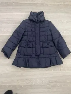 組曲ネイビー ダウンコート130サイズ