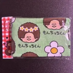 おえかきさん フェイスタオル もんちっちくん お花ミント