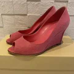sergiorossi セルジオロッシ　オープントゥ　ウェッジソール