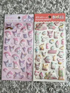 マイメロディ・クロミ シール2シートセット