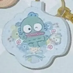 はぴだんぶい　5周年　ファミマ限定　合成皮革キーホルダー ハンギョドン