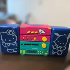 サンリオ レトロ ミニコンポ ハローキティ ポチャッコ　SANRIO サンリオ レトロ ミニコンポ ハローキティ ポチャッコ SANRIO - メルカリ