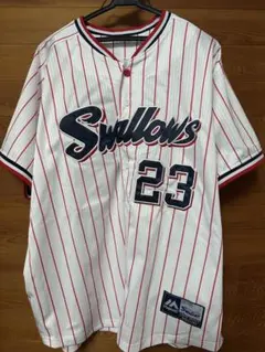 東京ヤクルトスワローズ クルーユニフォーム #12 石山泰稚 Lサイズ