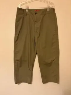 Supreme チノパン オリーブ グリーン ワイドパンツ シュプリーム