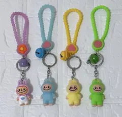 ラブブ キーホルダー 可愛い 4つセット