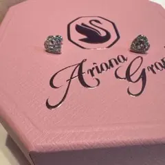 Ariana Grande アリアナコラボ　スワロフスキー ハートピアス