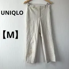 a0612 UNIQLO 【M】　スマートアンクルパンツ　スリムテーパード