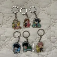 呪術廻戦 ご当地アクリルキーホルダー 6個セット
