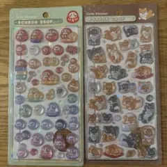BONBON DROP 可愛い動物シールセット