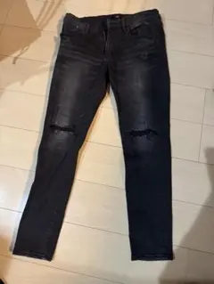 AZUL スキニーデニム XL ブラック