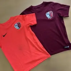 140サイズ⭐︎Nike Kashima Antlers Tシャツ 2枚セットのサムネイル