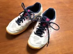 MIZUNO バレーボールシューズ ホワイト ピンク 23.5cmのサムネイル