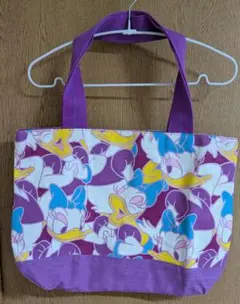 トートバッグ　ディズニー　デイジー　総柄　レア　デイジーダック