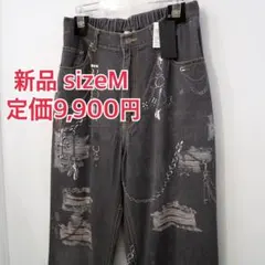 新品 定価9900円 アトリエ バイクスター 25ssデジタル プリントデニムのサムネイル