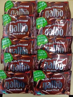 明治　ガルボほろにがブラック３８ｇ✕１０袋