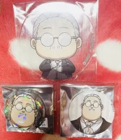 SAKAMOTO DAYS オシアド 坂本缶バッジ(ホロあり)コースターセット