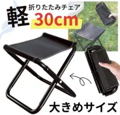 人気！折りたたみチェア 幅30cm 収納袋付 耐荷重100kg 軽量 アウトドアのサムネイル