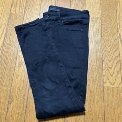 美品❣️UNIQLO レディース黒　スキニーパンツ