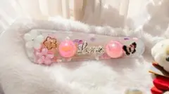 桜ヘアクリップNo.007着物等にもオススメ1300円から値引き中