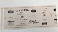 King & Prince DOME TORE 2026 STARRING 半券