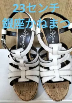 SALE銀座かねまつヒール靴