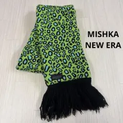 MISHKA x NEW ERA レオパード柄 マフラー　ストリート