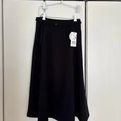 ハニーズ　フレアスカート ベルトつき　ネイビー