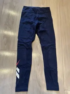 Reebok ネイビー レギンス(コットン素材)