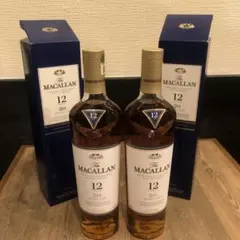 マッカランダブルカスク12年2本 新品