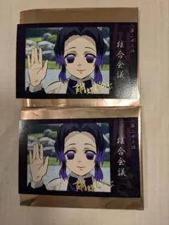 鬼滅の刃 立志編 「好き」 チェキ風ブロマイド 胡蝶しのぶ 炭治郎