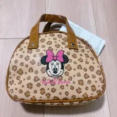 ディズニー　アベイル　ミニーマウス ヒョウ柄ポーチ　バッグ