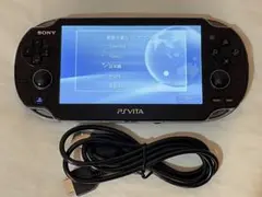 PS Vita 本体 PCH-1000 ブラックUSBケーブル付き