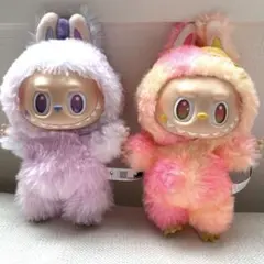 【正規品・美品】ラブブ LABUBU Energy エナジー 2体セット