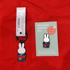 ミッフィー 万博限定 ピンバッチとキーホルダーセット - メルカリ