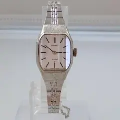 7-3128 SEIKO 11-4120 手巻き時計 シルバー スクエアケース - メルカリ
