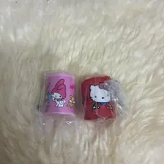 【サンリオ】 コインシリンダー コインケース ガチャ キティ マイメロ