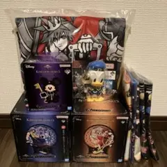 一番くじキングダムハーツ A賞ソラ ラストワン賞リク C賞ミッキー 他