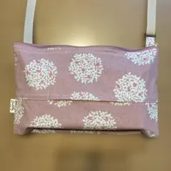 サークルリーフ　お散歩バック　ショルダーティッシュケース