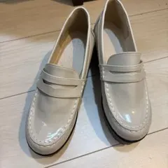 ✨新品✨GRL厚底コインローファー[zr675]アイボリー3L(24cm)