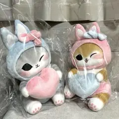 【新品・未使用】モフサンド mofusand うさにゃんBIGぬいぐるみ 全2種